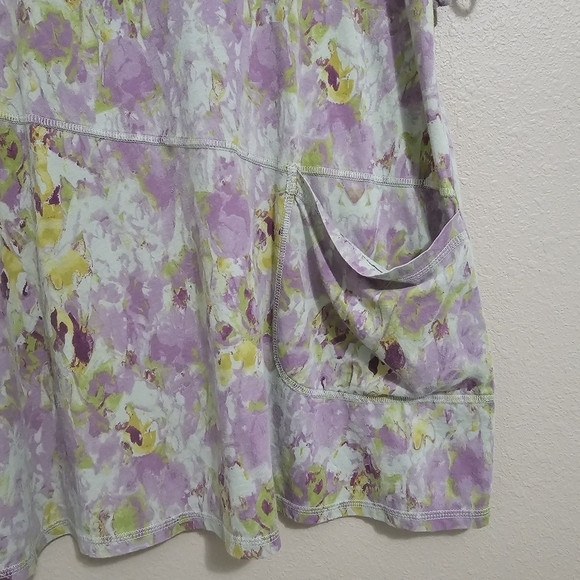 CMC BY COLOR ME COTTON ABSTRACT FLORAL TUNIC - Picture 4 of 8
